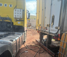 PF faz operação para desmontar contratando de combustível na fronteira