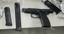 PF apreende pistola e drogas despachadas de MS para o Sul