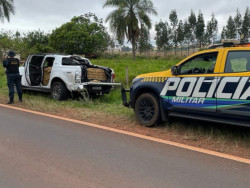 Homem é preso transportando 1 tonelada de maconha em veículo roubado