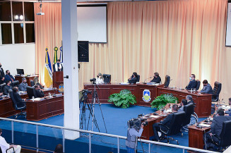 Plenário da Câmara de Vereadores de Dourados (Imagem: Divulgação)
