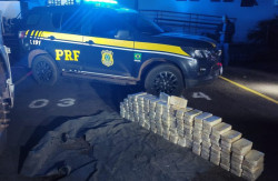 PRF e Denar apreendem 168 quilos de cocaína em Sidrolândia