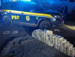 PRF e Denar apreendem 168 quilos de cocaína em Sidrolândia