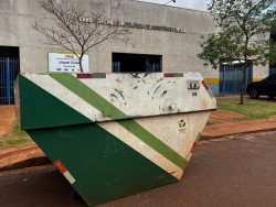 Prefeitura disponibiliza caçambas para descarte de materiais no Jóquei