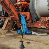 Trabalhador é "sugado" e morre em máquina de produzir massa asfáltica