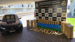 Paulista é preso com 585 quilos de maconha em Honda Civic roubado