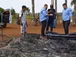 Rezadora guarani e o marido morrem carbonizados em barraco