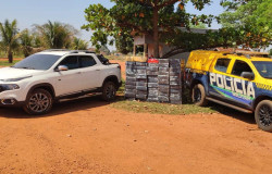 Militar Rodoviária apreende 1,1 tonelada de maconha na MS-145