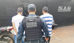 Funcionário é preso com comparsa após assalto a posto de combustíveis