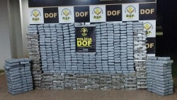 Entreposto do tráfico escondia 459 quilos de cocaína em Dourados