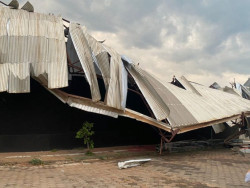 Defesa Civil envia equipe a Bataguassu para avaliar estragos de vendaval