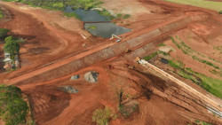 Obras do balneário Ayrton Senna avançam em Caarapó