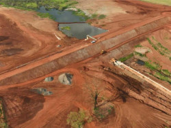 Obras do balneário Ayrton Senna avançam em Caarapó