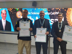 Policiais de Dourados são homenageados com Medalha Coronel Adib