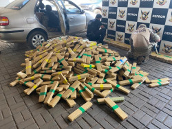 Receita Federal apreende 600 quilos de maconha e contrabando na fronteira
