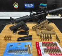 Polícia cumpre mandado e prende empresário com munições ilegais