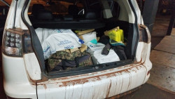 Homem é preso após abordagem policial localizar maconha em carro adulterado