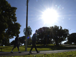 Domingo será de temperatura em elevação e até 40°C em MS
