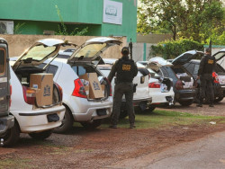 DOF intercepta comboio de contrabandistas de cigarros na MS-164