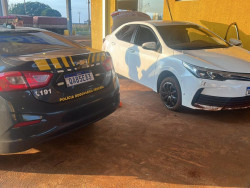 Motorista abandona carro com 280 quilos de maconha na BR- 463