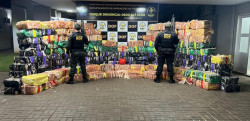 Polícia apreende mais de 4 toneladas de maconha em Amambai