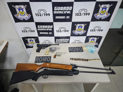 Após fazer disparos na rua, homem é preso em flagrante no Cachoeirinha