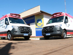 Dourados coloca 10 novas ambulâncias para rodar e agiliza atendimento