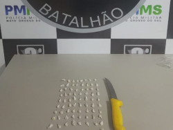 Homem é preso com porções de pasta-base na “cracolândia” de Dourados