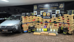 Dois homens e mulher são presos por tráfico em Mundo Novo