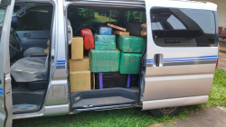 Motorista e batedor são presos com 1,7 tonelada de maconha