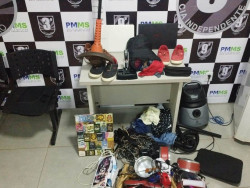 Ladrão é preso pela PM após fazer “limpa” em casa na Vila Roma
