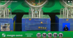 Ninguém acerta as dezenas da Mega-Sena e prêmio vai a R$ 105 milhões