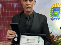 Investigador de Dourados é homenageado pela Assembleia Legislativa de MS