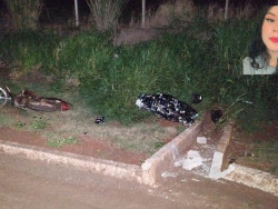Acidente com motociclista bêbado mata adolescente de 15 anos em Dourados