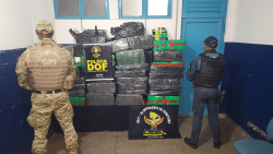 DOF apreende 1,1 tonelada de maconha em casa abandonada em Ponta Porã