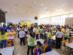 Quase 300 alunos participam do “Café com o Prefeito”
