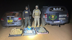 DOF apreende mais de cem quilos de drogas em Maracaju