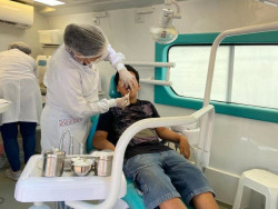 Prefeitura promove ação de prevenção e rastreamento do câncer de boca