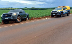 PM apreende 1,5 tonelada de droga e recupera S10 roubada