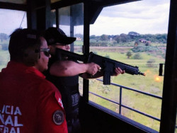 Policiais penais de Dourados se aperfeiçoam em técnicas de combate em torre