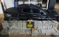 DOF apreende munições para fuzil e uma tonelada de maconha