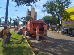 Coleta será suspensa no aniversário de Dourados, Natal e Ano Novo