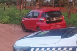 Carro usado em assalto no Paraguai é encontrado em Ponta Porã