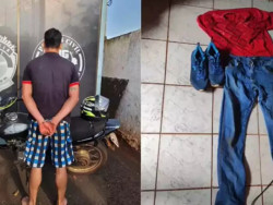 Veja o vídeo: homem é preso após invadir casa para estuprar moradora