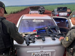 Comboio levava R$ 1 milhão em produtos contrabandeados