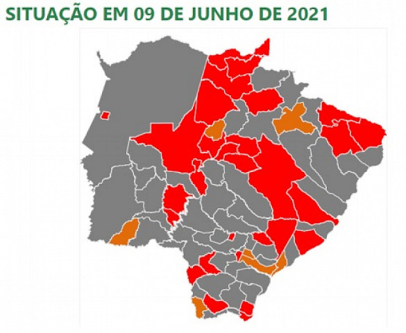 Novo mapa do Prosseguir divulgado hoje (Imagem: Divulgação)