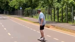 Em dia de Natal, Riedel leva família para o parque e surpreende no skate