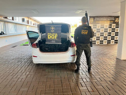 DOF recupera carro roubado carregado com mais de R$ 2 milhões em droga