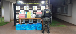 Polícia apreende mais de R$ 330 mil em produtos contrabandeados