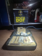 Jovem é presa pelo DOF com maconha e skank na MS-164