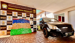 Homens são presos com quase meia tonelada de maconha em Carumbé